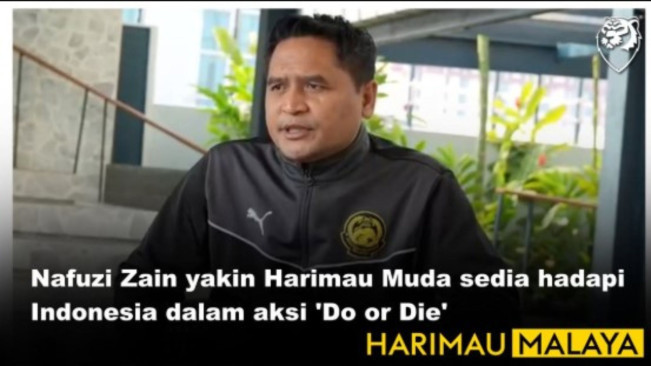 Pelatih Timnas Malaysia U-23, Nafuzi Zain. [Instagram/@harimaumalaya]